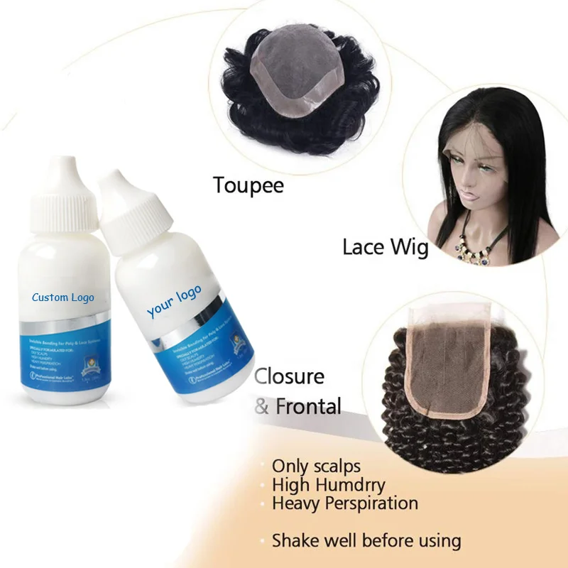 Lace Front Wig Glue Extra Hold Waterproof 38ml Super Bonding Adhesive Glue For Wig Cap 1Pcs Hair Glue Hair Styling Tools 1.3Oz thumbnail 5