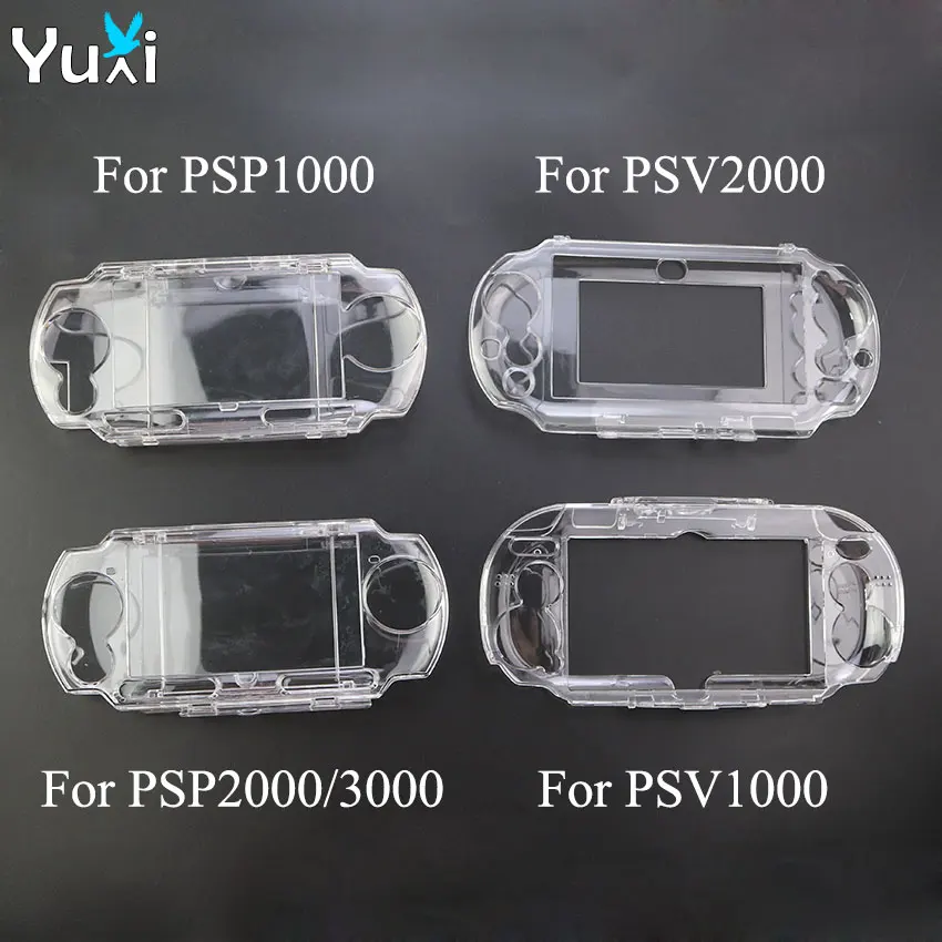 YuXi Clear Hard Carry Cover Crystal Case For PSP 1000 2000 3000 Transparent Protective Shell For PSV 2000 1000 thumbnail 6