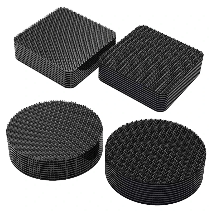 Universal Car Carpet Mat Fixing Stickers Foot Pad Self- Adhesive Tape Car Floor Mat Anti-slip Fixed Tape Sticker 5/10pcs thumbnail 2
