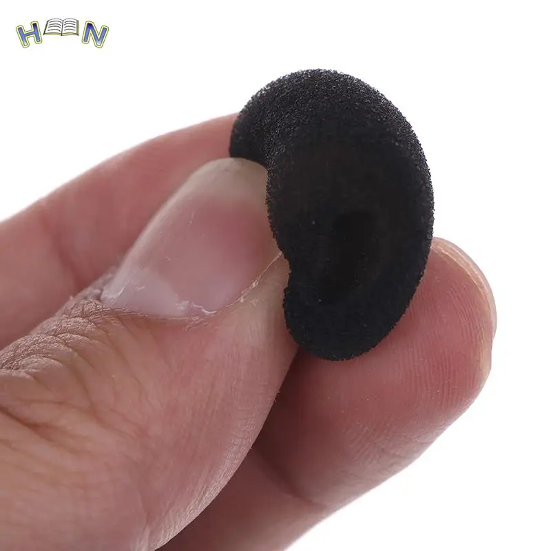 10pcs Headset Replacement Foam Microphone Cover Telephone Headset Mic Cover Microphone Windscreen Windshied Headset Foam 25*8mm thumbnail 5