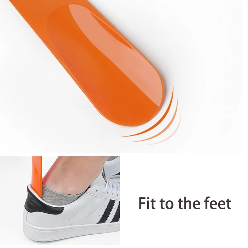 1PC Professional Shoehorns Flexible Sturdy Slip Shoe Horn Spoon Shape Shoehorn Shoes Lifter Smooth Shoe Horns Easy Wearing Shoes thumbnail 3