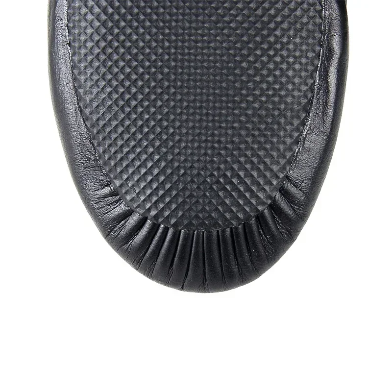 Genuine Leather  Jazz Dance Shoes Children Shoes For Men And Women Salsa Dance  Shoes Neo arch slip on Jazz shoes Ballet Belly thumbnail 5