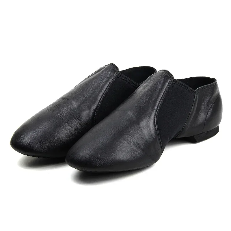 Genuine Leather  Jazz Dance Shoes Children Shoes For Men And Women Salsa Dance  Shoes Neo arch slip on Jazz shoes Ballet Belly thumbnail 3