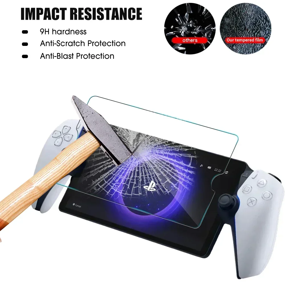 Tempered Glass Screen Protector for Sony PlayStation Portal Transparent Anti-scratch Protective Film for PlayStation PS5 Portal thumbnail 3