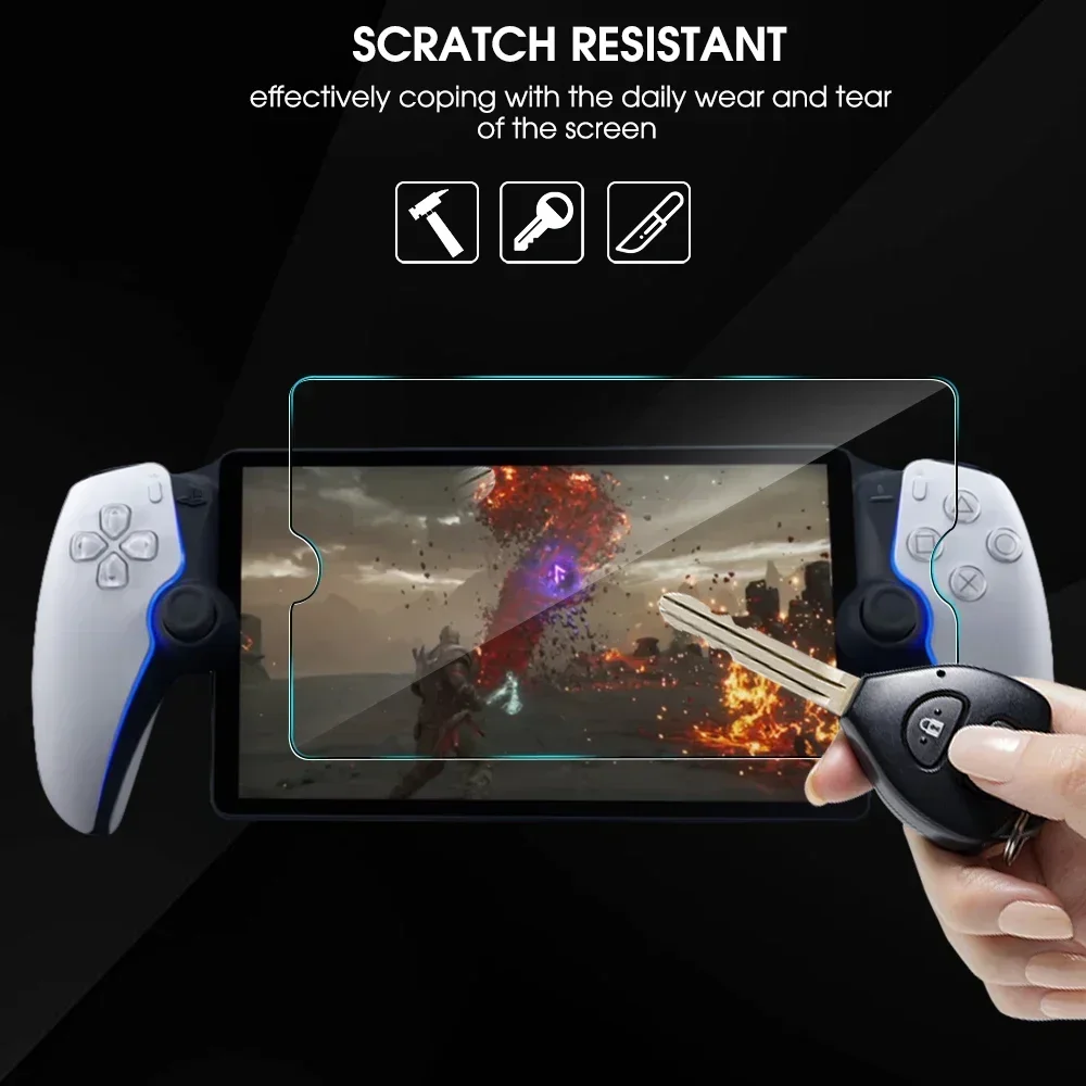 Tempered Glass Screen Protector for Sony PlayStation Portal Transparent Anti-scratch Protective Film for PlayStation PS5 Portal thumbnail 4