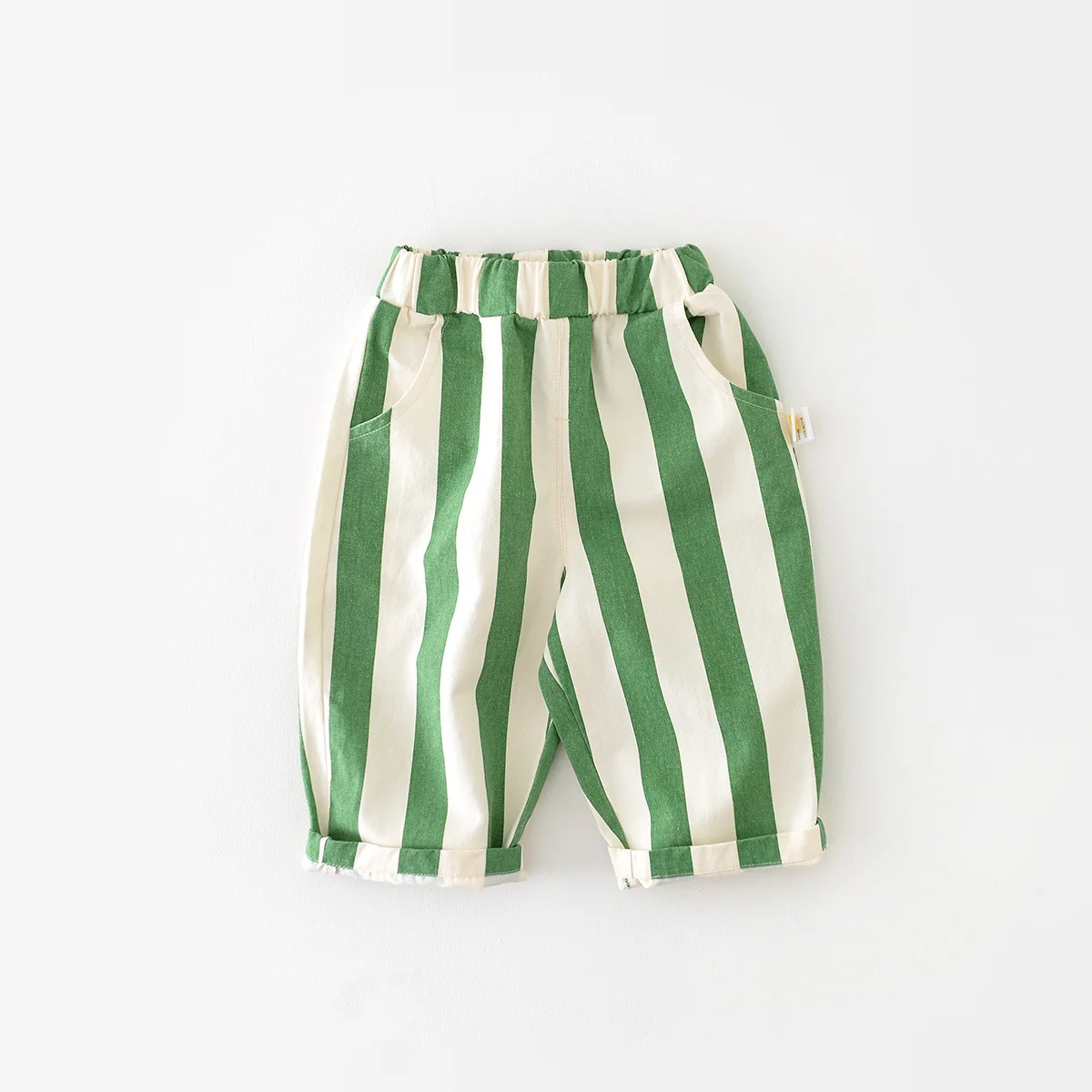 MILANCEL Spring New High Waist Cool Kids Baby Stripe Pants Korean Style Casual Children School Trousers Outwear Clothing thumbnail 6