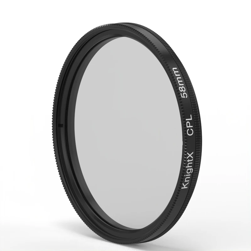 KnightX UV Star cpl filter Circular Polarizer Camera Lens Filter  49mm 52mm 58mm 67mm 72mm 77mm For canon eos 2000d accessories thumbnail 2