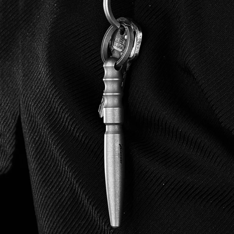 NEW Titanium Portable EDC Tactical Pen Mini Self Defense Window Breaking Pen Outdoor Camping Titanium Signature Pen For Women's thumbnail 6