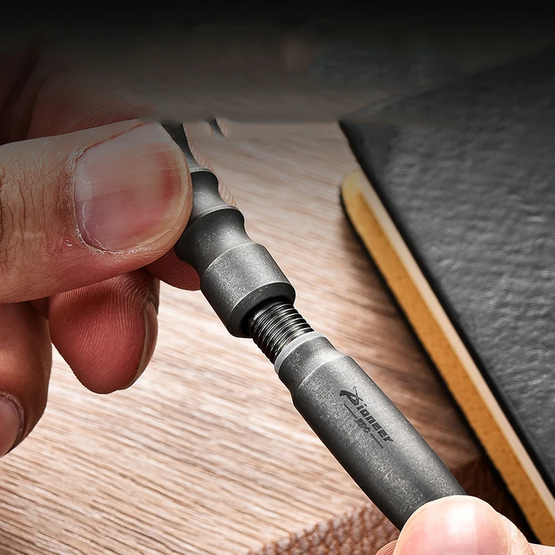 NEW Titanium Portable EDC Tactical Pen Mini Self Defense Window Breaking Pen Outdoor Camping Titanium Signature Pen For Women's thumbnail 4