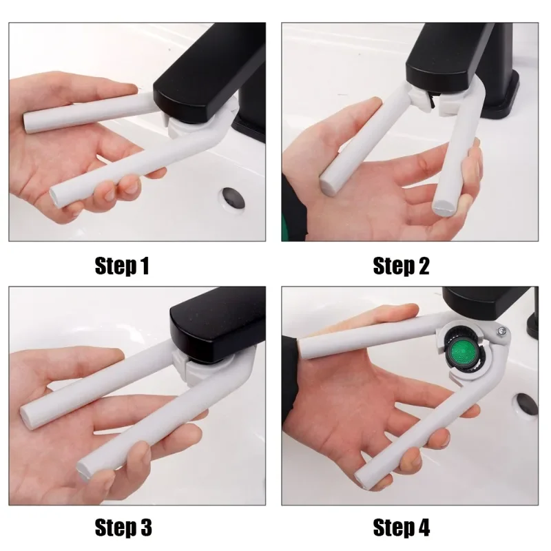 Faucet Bubbler Wrench Wash Basin Fliter Faucet Spout Removal Nozzle Bubbler Household Disassembly Repair Cleaning Tool thumbnail 6