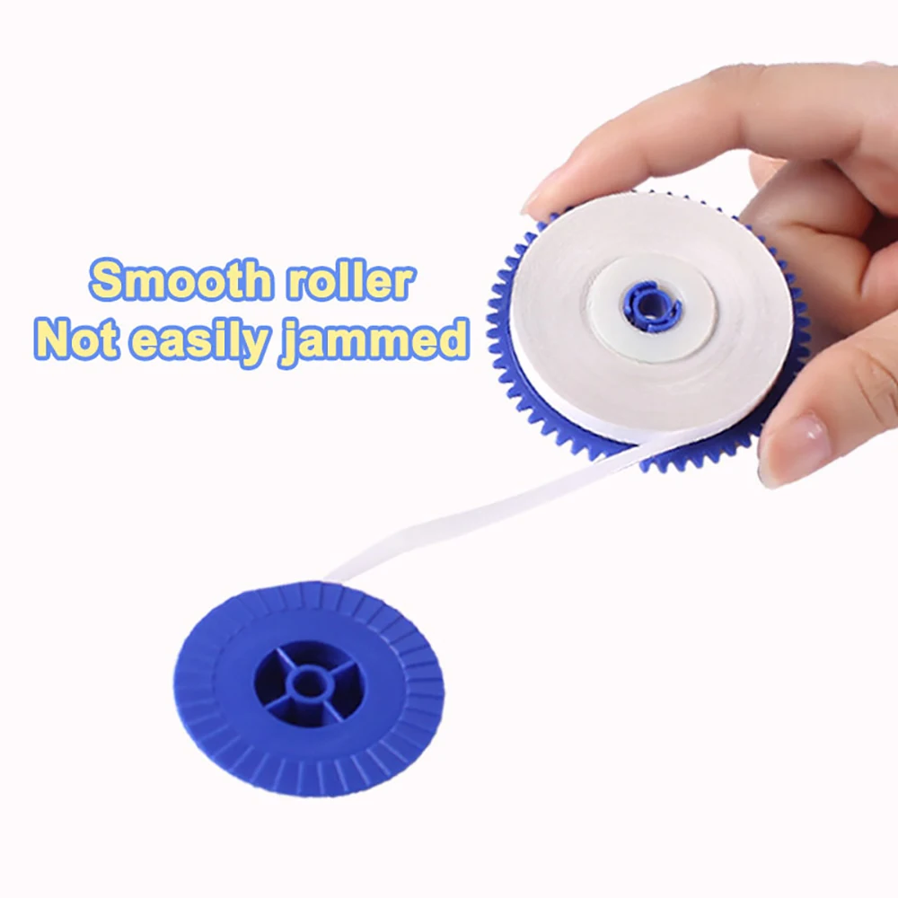 4 Packs, Correction Tape, White, Made Of Correct Tape, Eraser With Transparent Dispenser, Suitable For Office, School, thumbnail 4