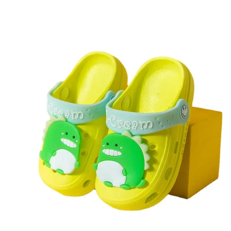 Summer Kids Sandals Hole Children's Shoes Slippers Soft Anti-Skid Cartoon DIY Design Hole Baby Shoes Sandy Beach For Boys Girls thumbnail 5