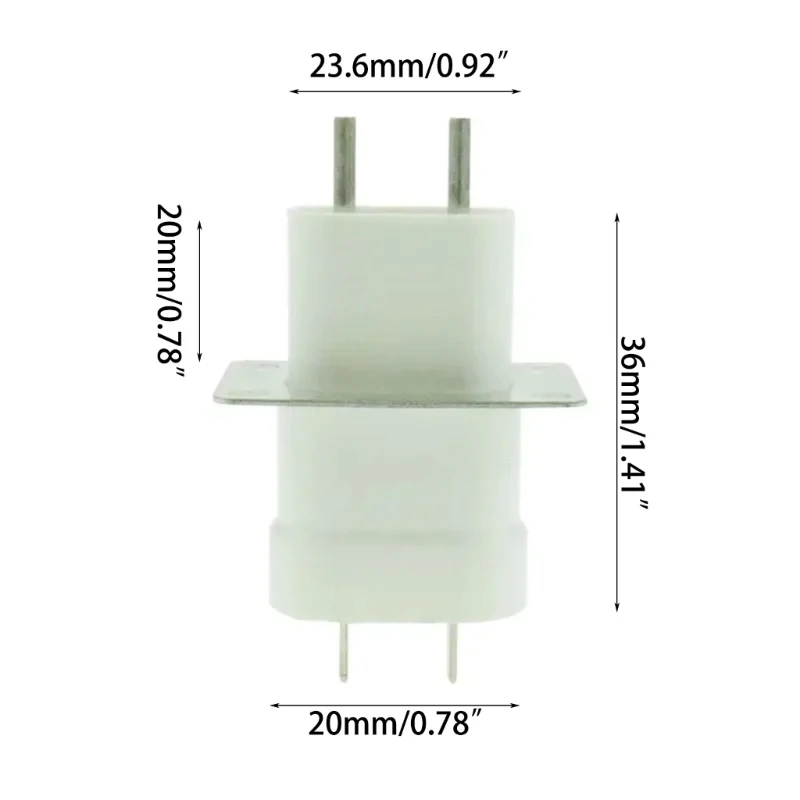 M2EE Pack of 10 Durable Microwave Oven Spare Parts Pin Sockets Microwave Oven Magnetron Plugs Plastic Microwave Oven Parts thumbnail 6