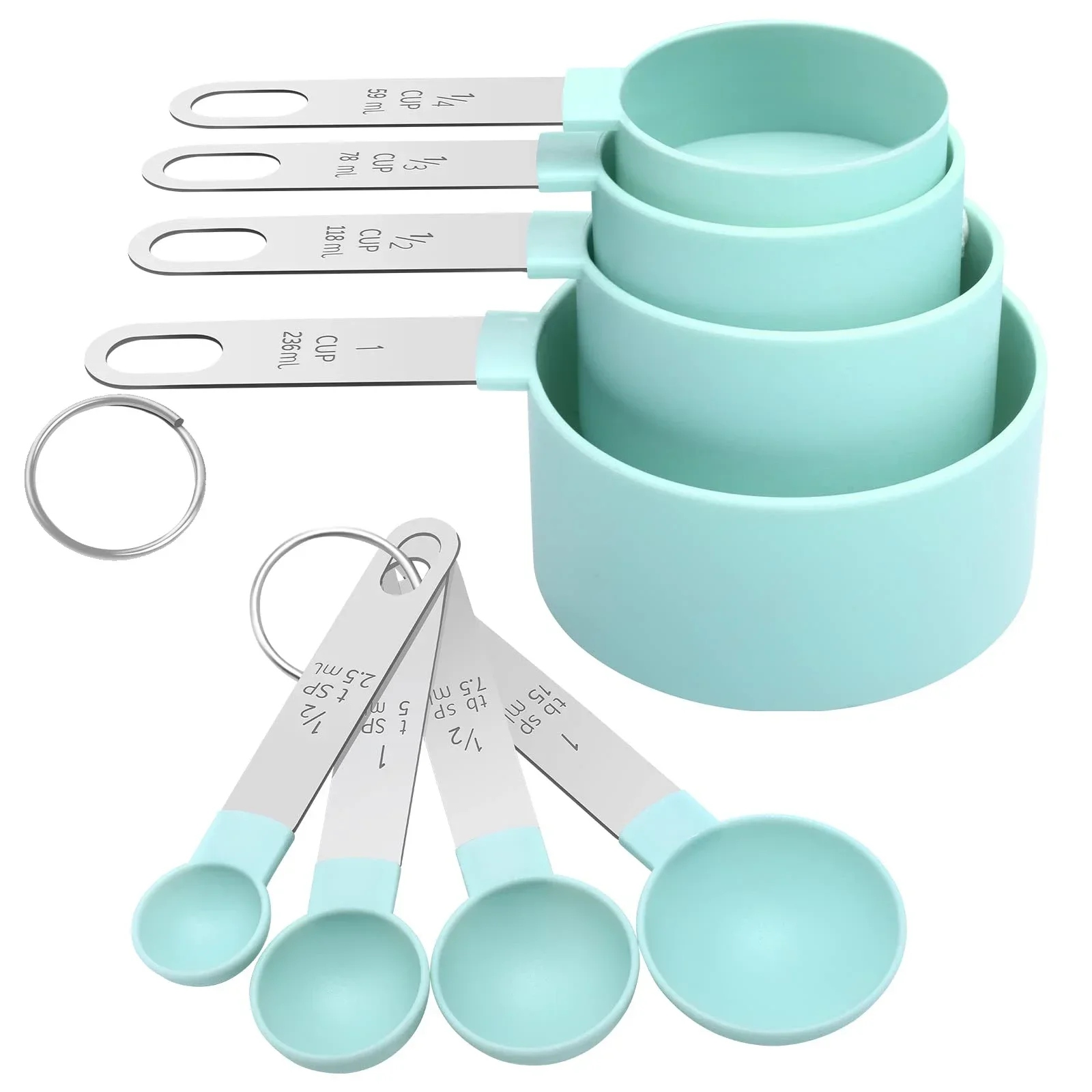 Measuring Spoon/Cup Teaspoon Multipurpose Spoon Cake Baking Flour Food Measuring Cup Home Kitchen Cooking Tools