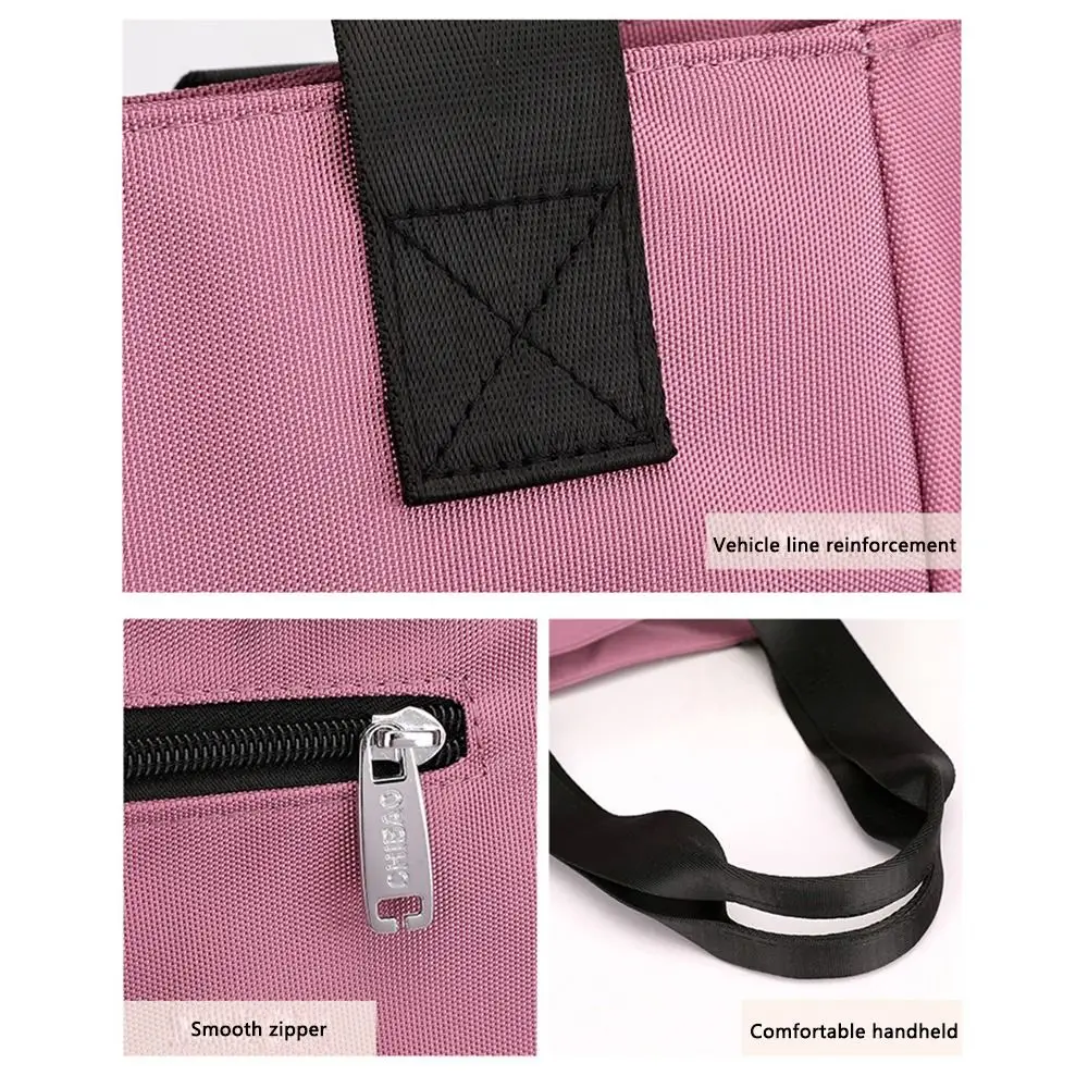 Waterproof Nylon Shoulder Bag Large Capacity Handbag Tote Bags For Work School And Travel Lightweight Practical thumbnail 3