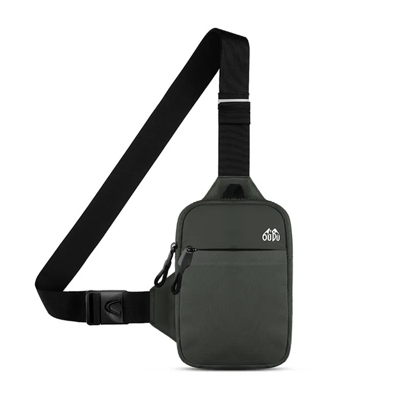 Men Waterproof Phone Chest Shoulder Crossbody Bags thumbnail 5