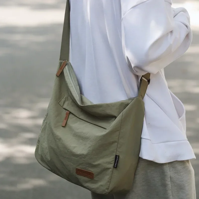 Japanese Women Men Shoulder Crossbody Bag Large Canvas Messenger Bags for Student 2024 Brand Book Bags Female Handbag Satchels thumbnail 4