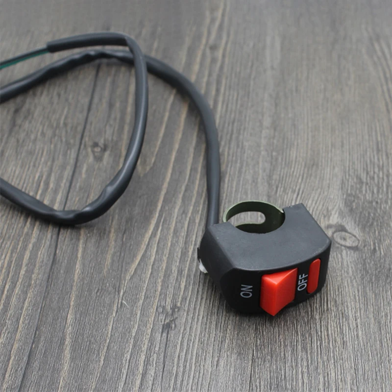 Universal Motorcycle Handlebar Flameout Switch ON OFF Button for Moto Motor ATV Bike thumbnail 2