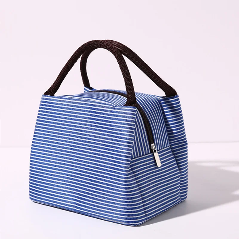 Portable Lunch Bags Thermal Insulation Lunch Box Storage Bag Children's School Lunch Box Bag Picnic Storage Large Capacity Tote thumbnail 2