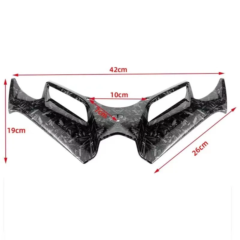 Motorcycle Winglet Aerodynamic Wing Kit Spoiler Motor Accessories For KawasakiNinja 300 Ninja250 NINJA300/250 EX300 2013-2017 thumbnail 3