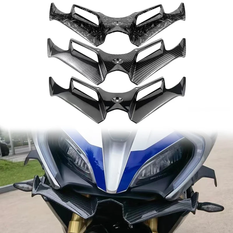 Motorcycle Winglet Aerodynamic Wing Kit Spoiler Motor Accessories For KawasakiNinja 300 Ninja250 NINJA300/250 EX300 2013-2017