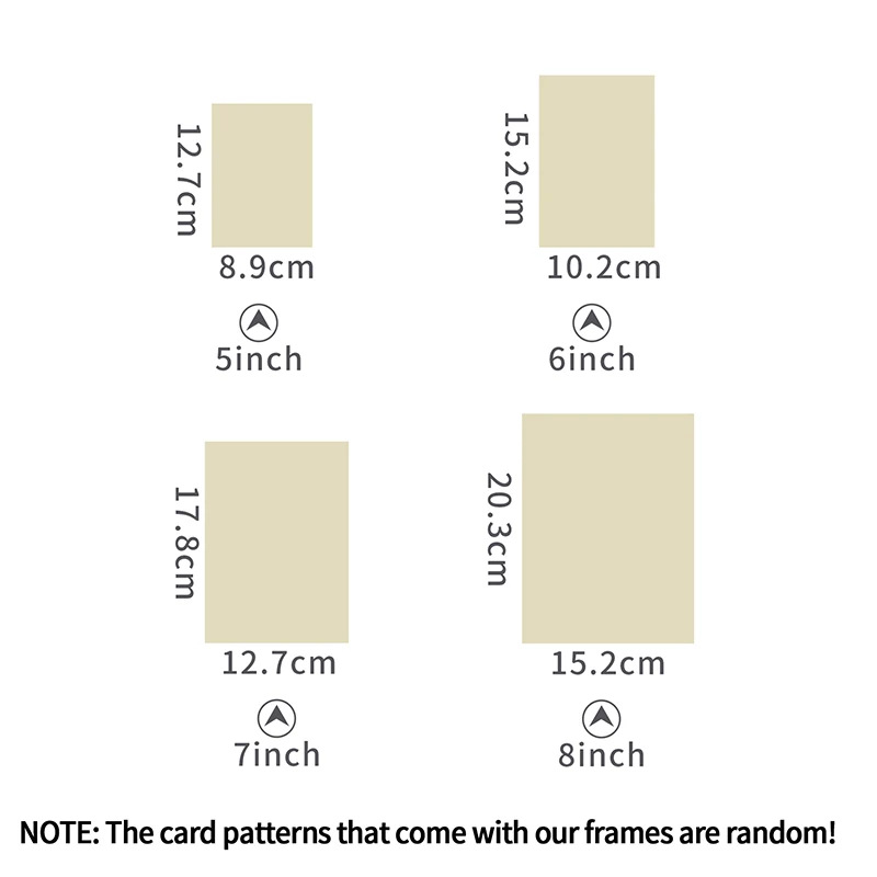 Nordic Style Picture Frame 5/6/7/8 Inches Photo Frame for Tabletop Display Wedding Baby Family Portraits Home Office Decoration thumbnail 6