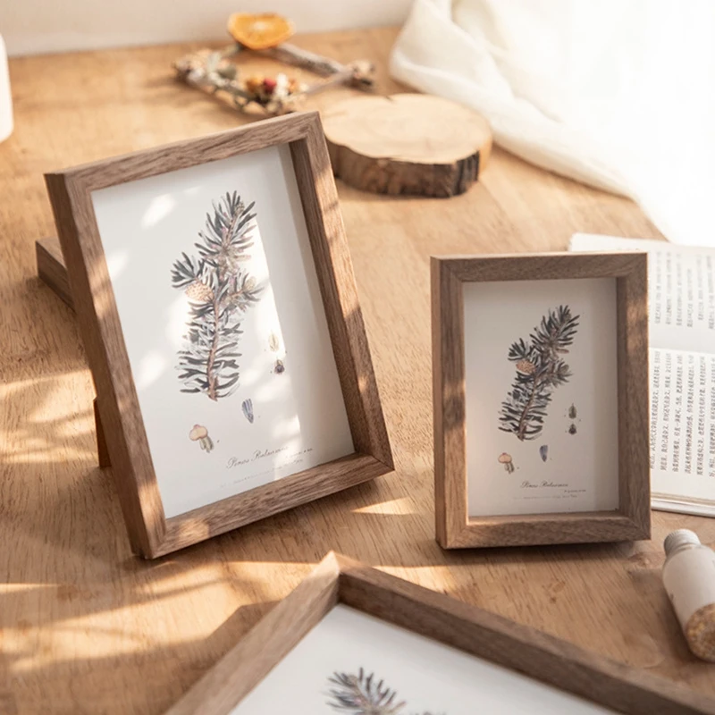 Nordic Style Picture Frame 5/6/7/8 Inches Photo Frame for Tabletop Display Wedding Baby Family Portraits Home Office Decoration thumbnail 3
