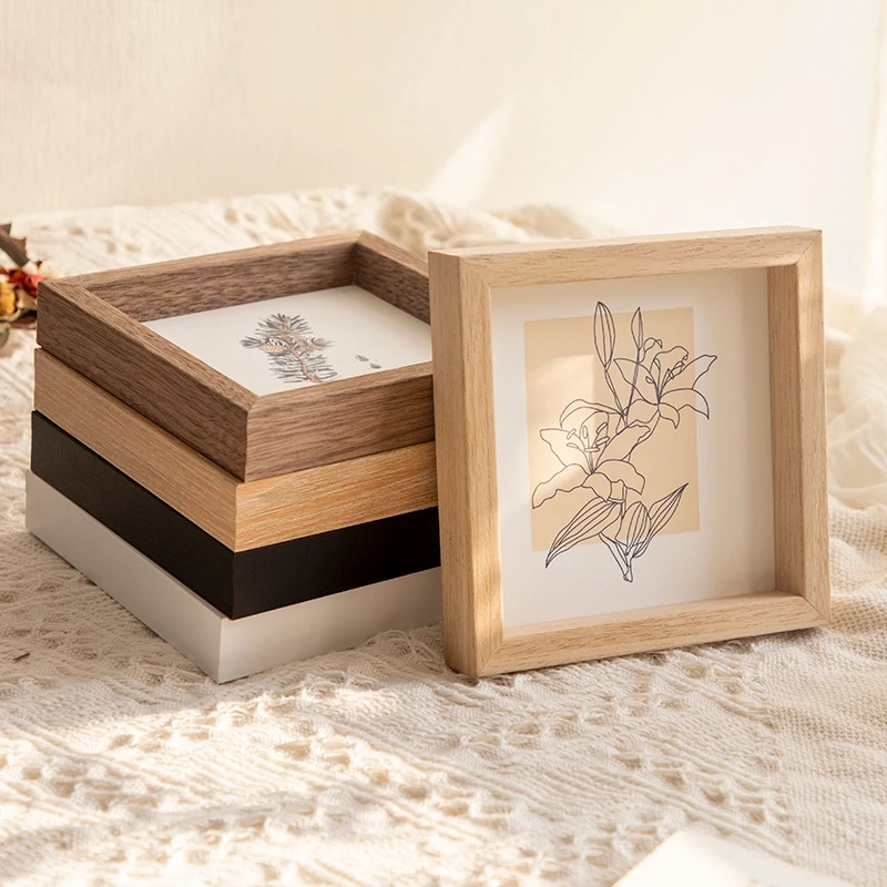Nordic Style Picture Frame 5/6/7/8 Inches Photo Frame for Tabletop Display Wedding Baby Family Portraits Home Office Decoration thumbnail 4
