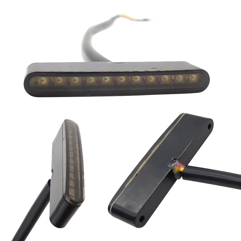 Motorcycle Tail Light LED Motorbike Rear Brake Lamp Stop Brake Light Lamp for Scooter ATV Cafe Racer Bobber Suzuki Kawasaki Bike thumbnail 3