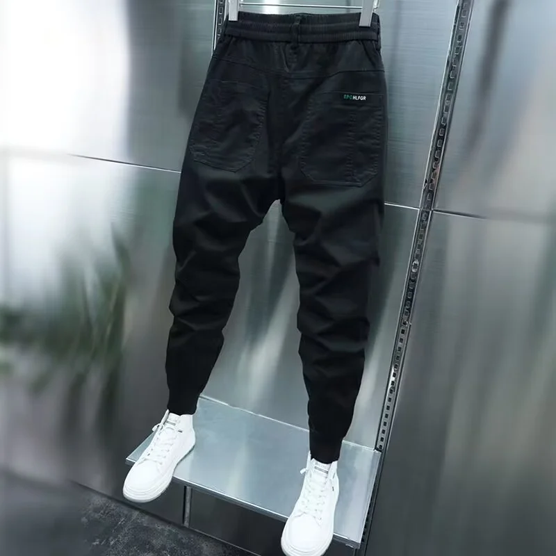 2023 Spring Autumn Men's Trousers Janpan Fashion Streetwear Joggers Pants Men Casual Men Clothing Elastic Waist Sweatpants Men thumbnail 4