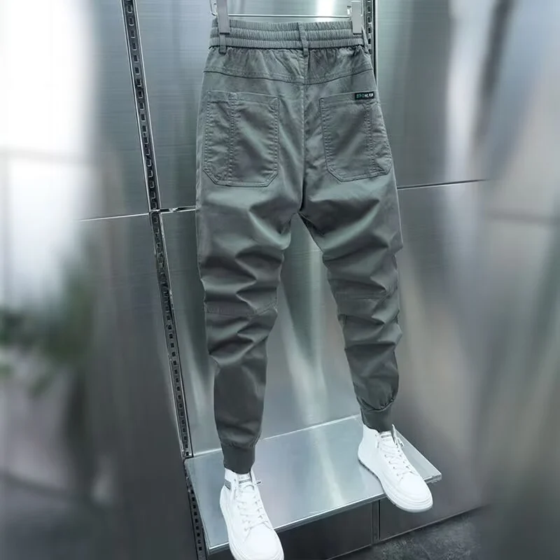 2023 Spring Autumn Men's Trousers Janpan Fashion Streetwear Joggers Pants Men Casual Men Clothing Elastic Waist Sweatpants Men thumbnail 5