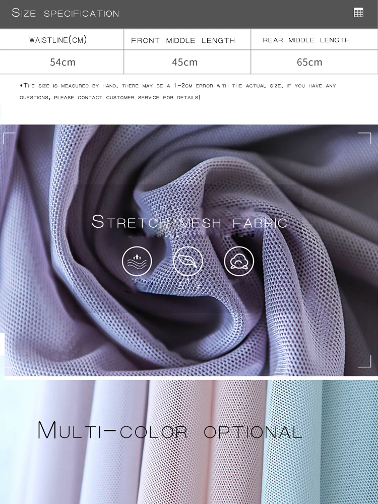 High Low Chiffon Ballet Dance Side-Dip Wrap Tutu Skirt for Ballroom Latin Salsa Tango Performance Studio Practice Clothing thumbnail 6