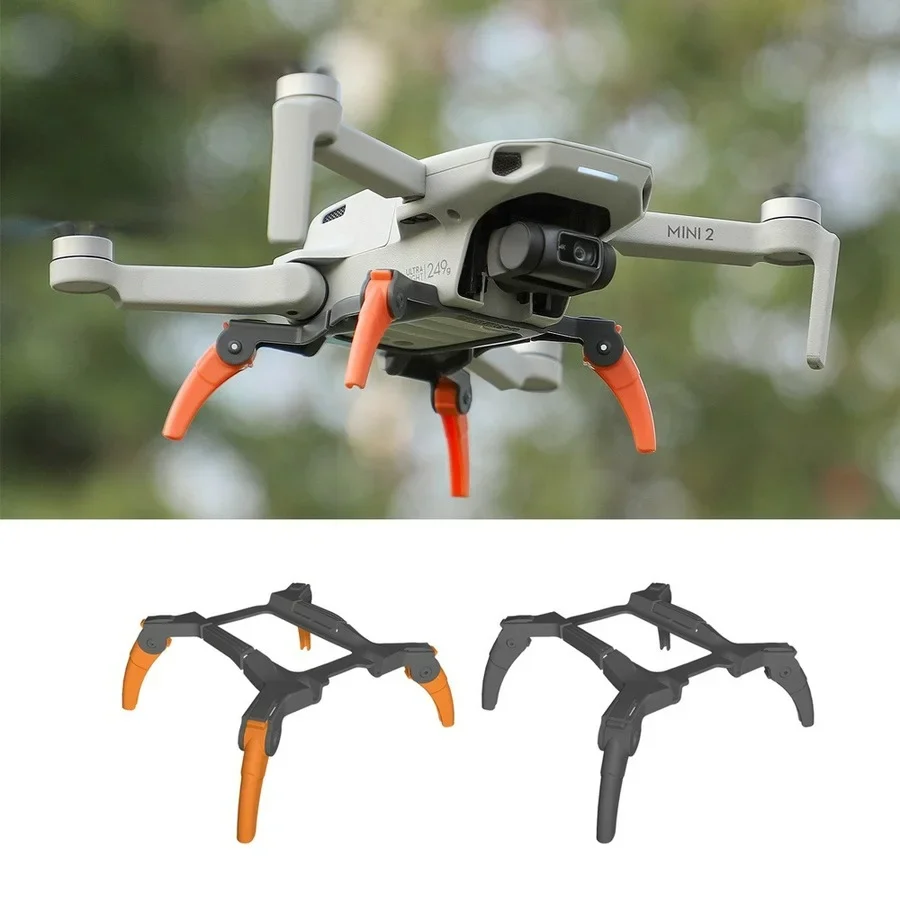 Foldable Spider Landing Gear Leg for DJI Mavic Mini 2/Mini 4K/Mini 2 SE/Air 3/3S/Mini 3/Mini 4 Pro/Flip Extender Drone Protector