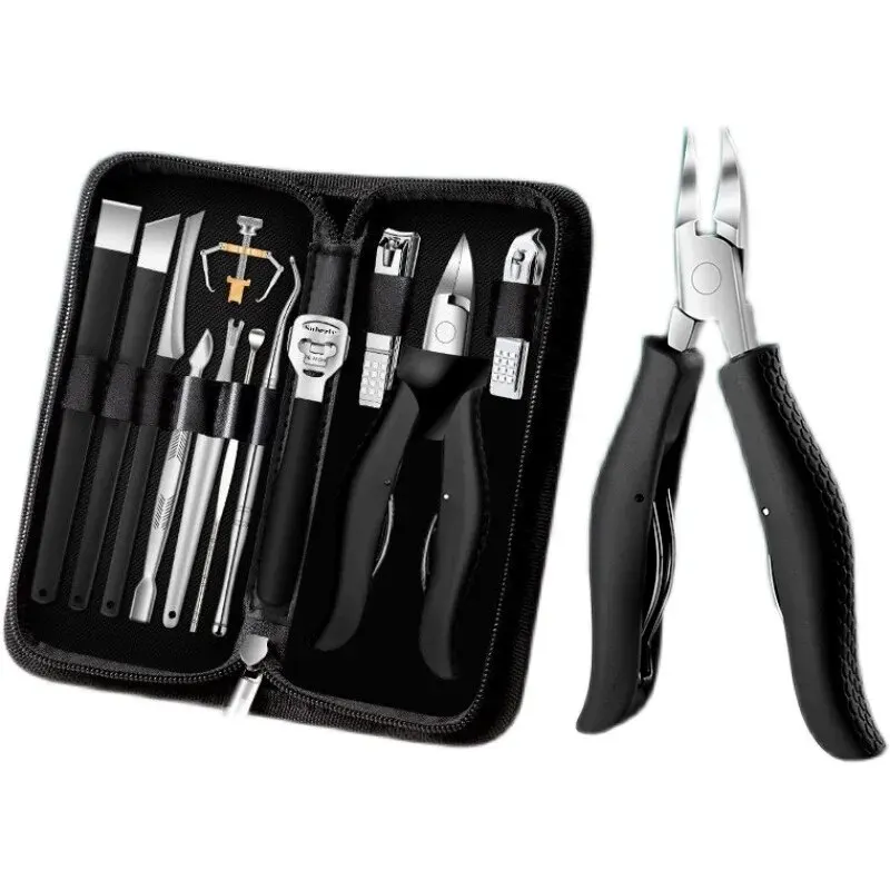 Nail Clipper Set for Paronychia Home Pedicure Tool Portable MEN'S High-grade Manicure Knife Dead Skin Scissors thumbnail 6