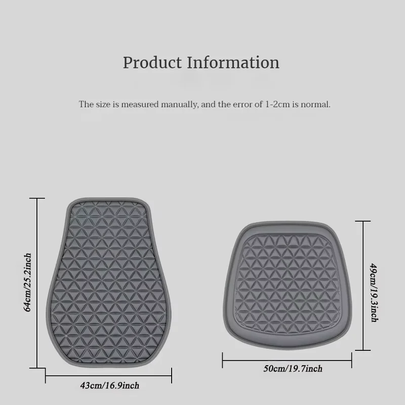 3D Suspended  Car Seat Cushion,  Seat Cover With Embossed Pattern  Four Seasons General Fit for Most Cars thumbnail 6