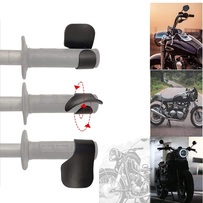 1/2Pcs Motorcycle Throttle Assistant Cruise Control Assist Thumb Wrist Universal Support Rest Motorcorss Equipments Accessories thumbnail 2
