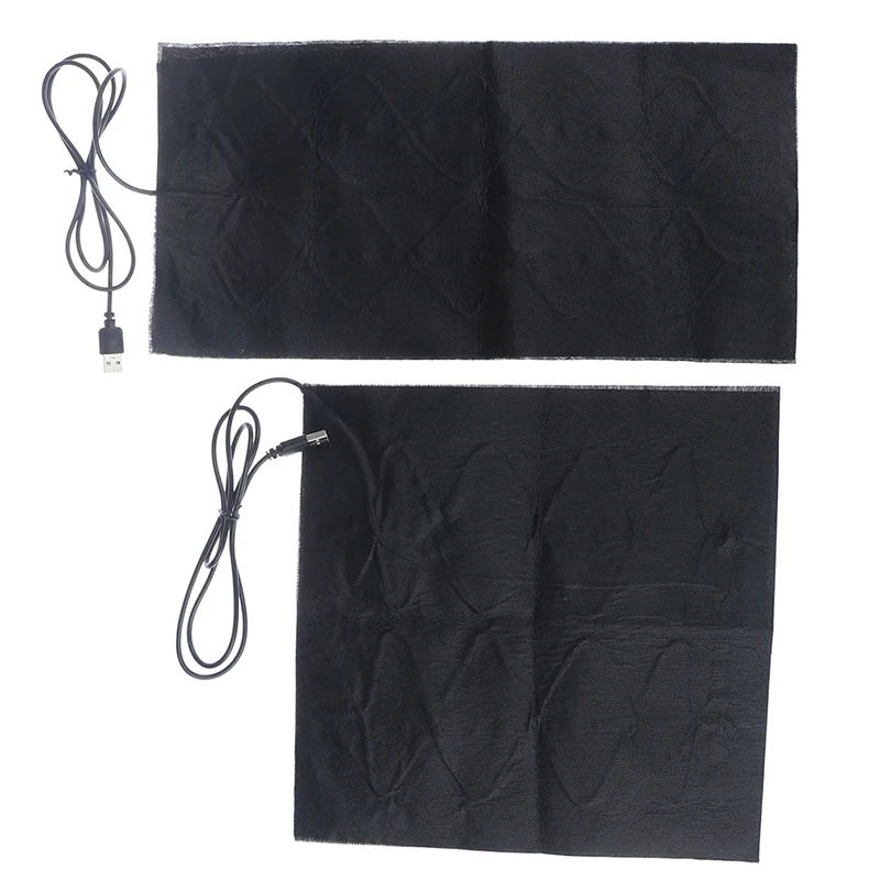 7 Size USB Warm Carbon Fiber Heated Pads Heated Jacket Coat Vest Heating thumbnail 5