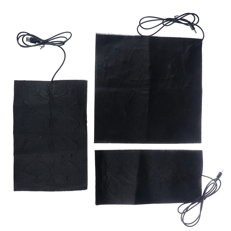 7 Size USB Warm Carbon Fiber Heated Pads Heated Jacket Coat Vest Heating thumbnail 2
