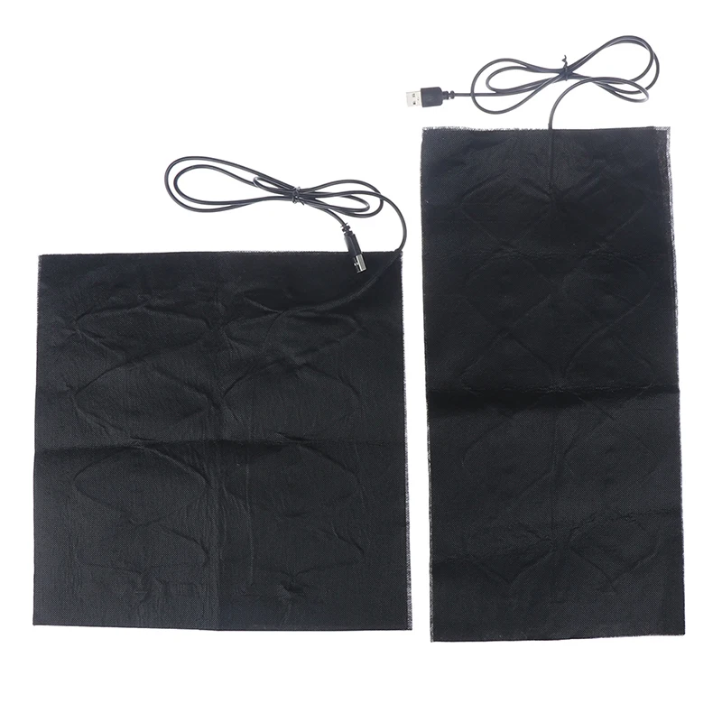 7 Size USB Warm Carbon Fiber Heated Pads Heated Jacket Coat Vest Heating thumbnail 4