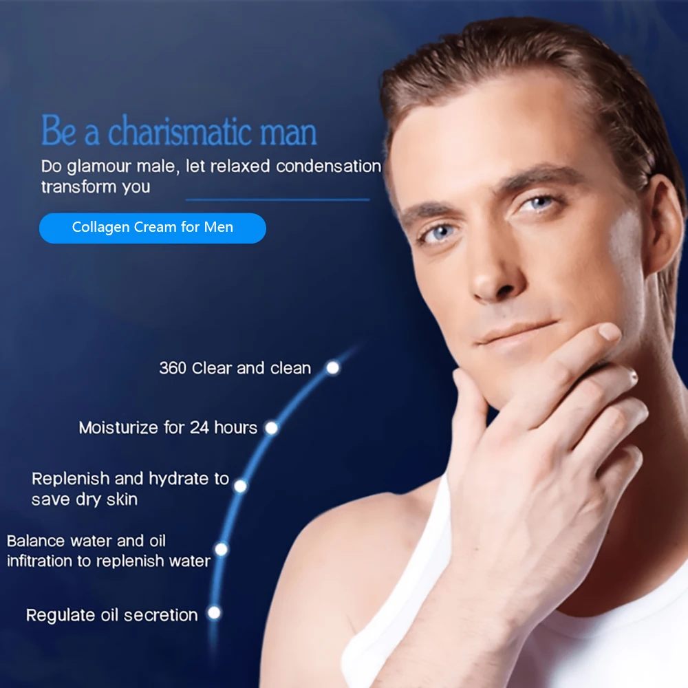 Anti-wrinkle Cream For Men Remove Face & Neck Wrinkles Firming Moisturizing Skin Retinol Face Cream Anti-aging Facial Treatment thumbnail 4