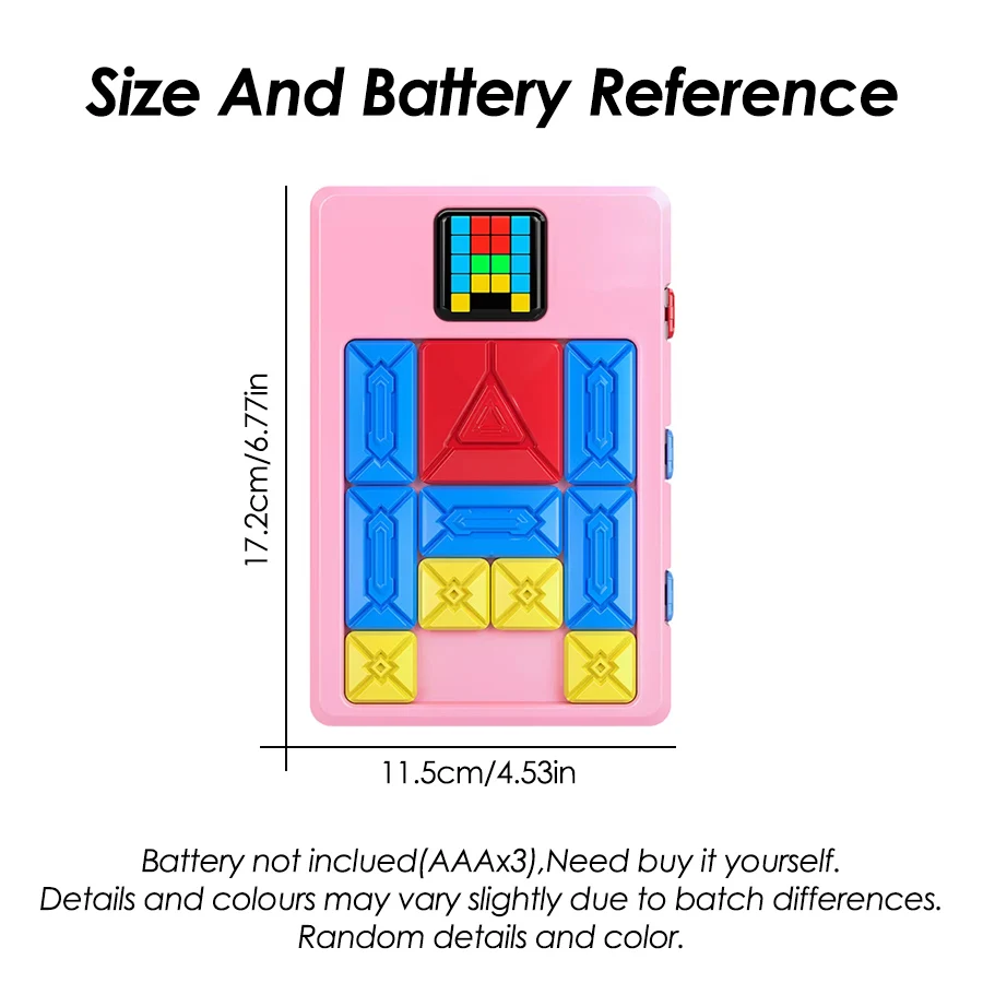Huarong Road Magnetic Suction Block Sliding Puzzle CHILDREN'S Puzzle Logical Thinking Training Brain-burning Board Game Toys thumbnail 6
