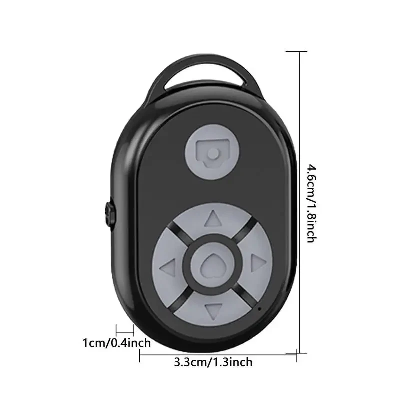 Bluetooth Remote for iPhone Xiaomi IOS Android Phone Universal Mini Remote Control Selfie Stick Bluetooth Camera Controller thumbnail 6