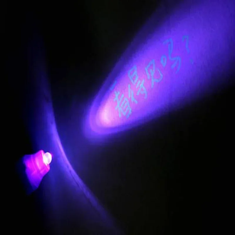 Glowing Light Pen 2-in 1 UV Invisible Ink Multi-function Highlighter Creative Children's School Office Stationery Supplies thumbnail 3