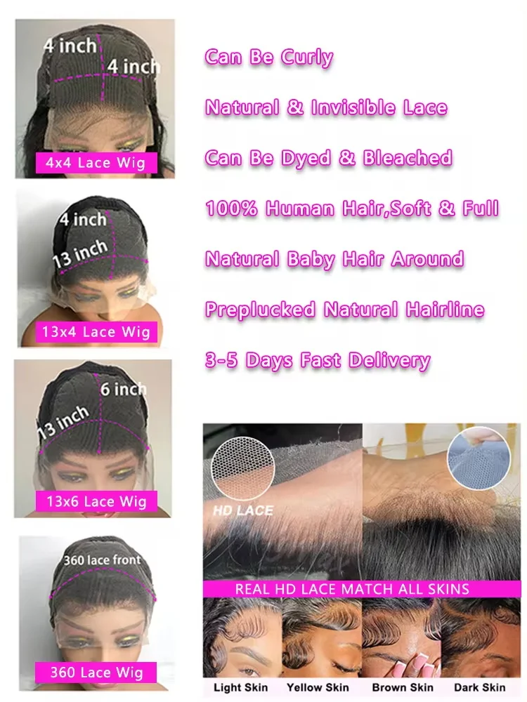 30 32 Inch Highlight Ombre Lace Frontal Wig Curly Human Hair Wigs 4/27 Colored 13x4 13X6 Deep Curly 4x4 5X5 Lace Closure Wigs thumbnail 6