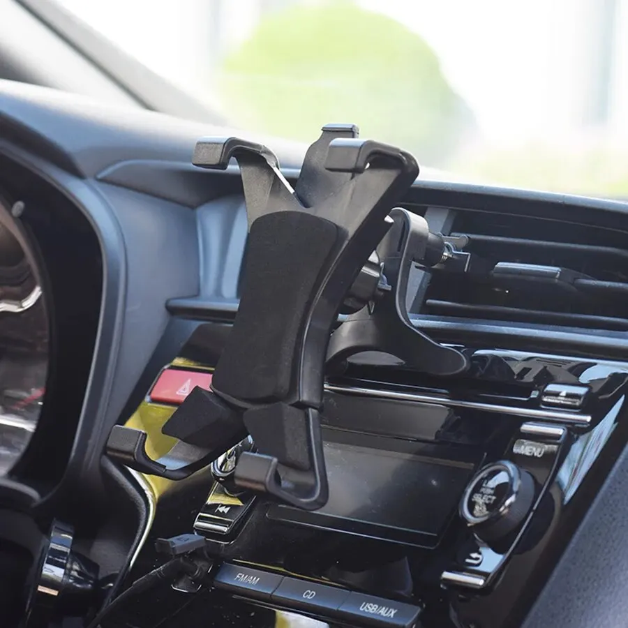 Car Air Vent Tablet Holder Car Mount Universal Tablet Stand Car Mount Compatible with 7" - 12" Tablets iPad Pro Mini Air 2 thumbnail 5