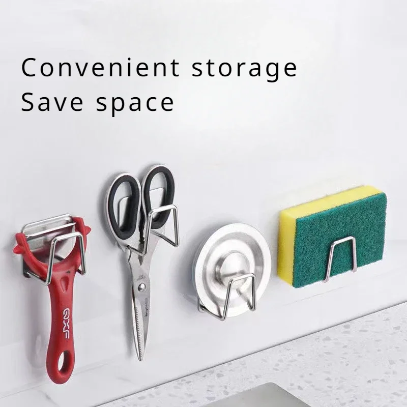 Kitchen Sponge Drainage Rack Stainless Steel Pot Lid Cutting Board Storage Rack Multifunctional Storage Rack Holder KitchenTools thumbnail 5