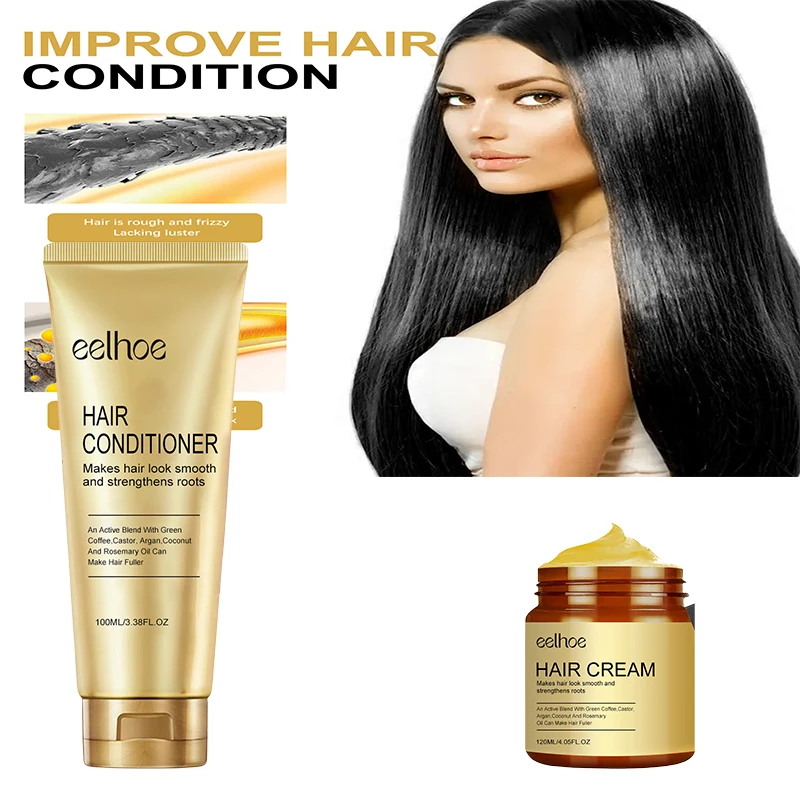 Rosemary Oil Kit Hair Mask Split Ends Dry Nourishing Hair Growth Spray Strengthening Anti Hair Loss Essential Oil Hair Shampoo thumbnail 2