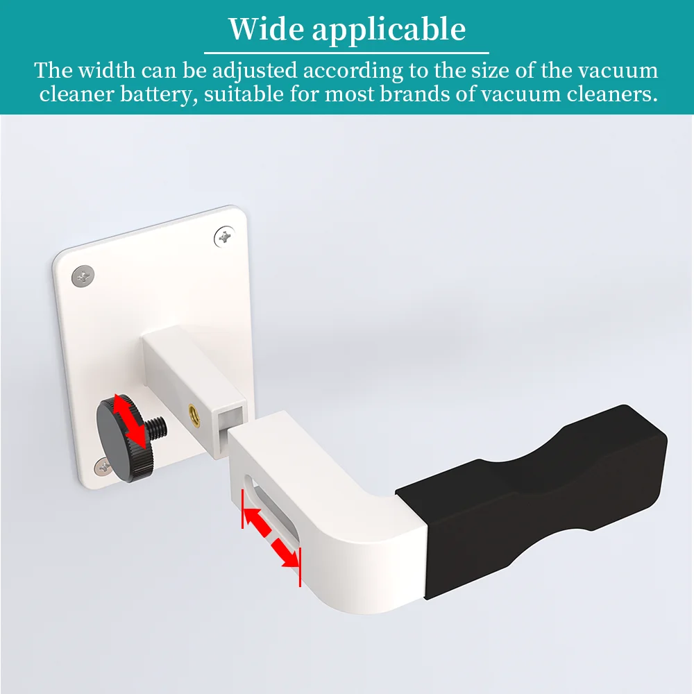 Universal Vacuum Cleaner Wall Mount Stand Adjustable Strong-bearing Wall Support Holder for Dyson Shark Vacuum Cleaner Stand thumbnail 4