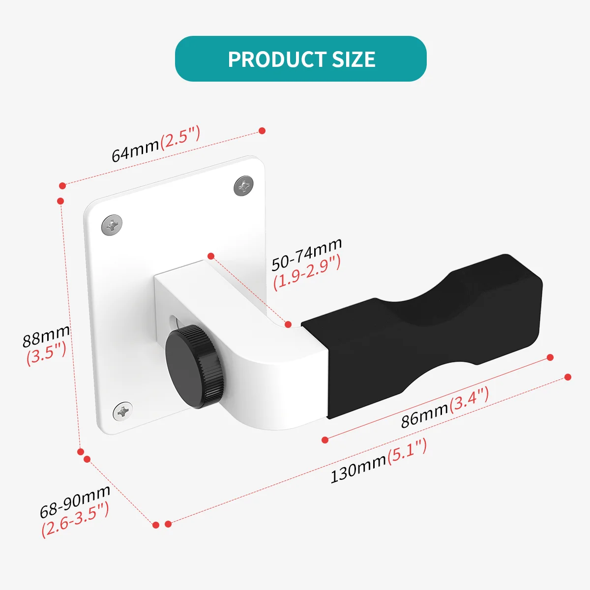 Universal Vacuum Cleaner Wall Mount Stand Adjustable Strong-bearing Wall Support Holder for Dyson Shark Vacuum Cleaner Stand thumbnail 6