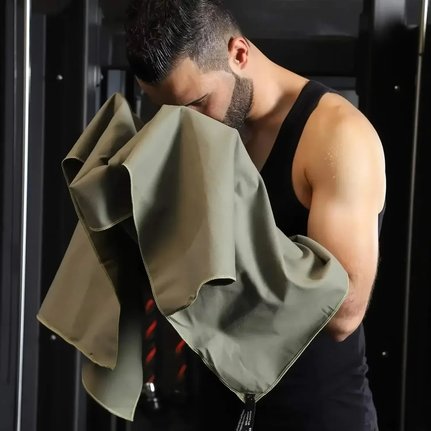 Quick-Dry Microfiber Towel - Ultra Absorbent, Compact & Sandproof for Gym, Beach, Travel & Swimming, Lightweight Sports Towel thumbnail 5